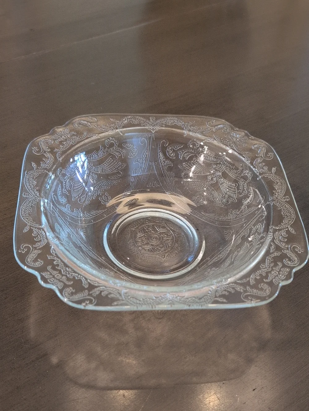Indiana Glass Recollection Clear Soup Cereal Bowl